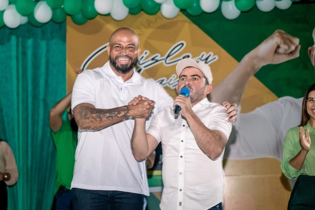 Braz comparece a lançamento de pré-candidato Crisley Morais para vereador / Foto: Felipe Borges