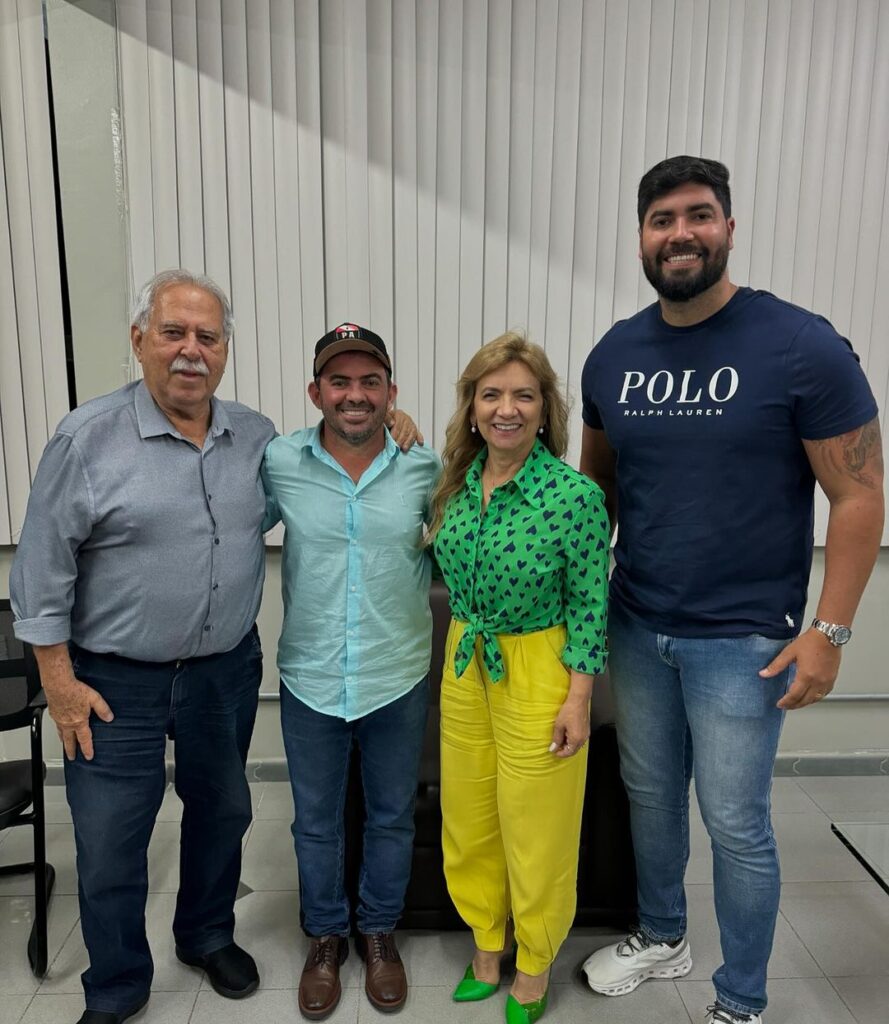 Braz se reúne com Giovanni Queiroz, Nilse Pinheiro e Adriano Coelho em Belém / Foto: Pablo Oliveira